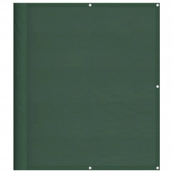 Parawan balkonowy ciemnozielony 120x700cm 100% poliester Oxford