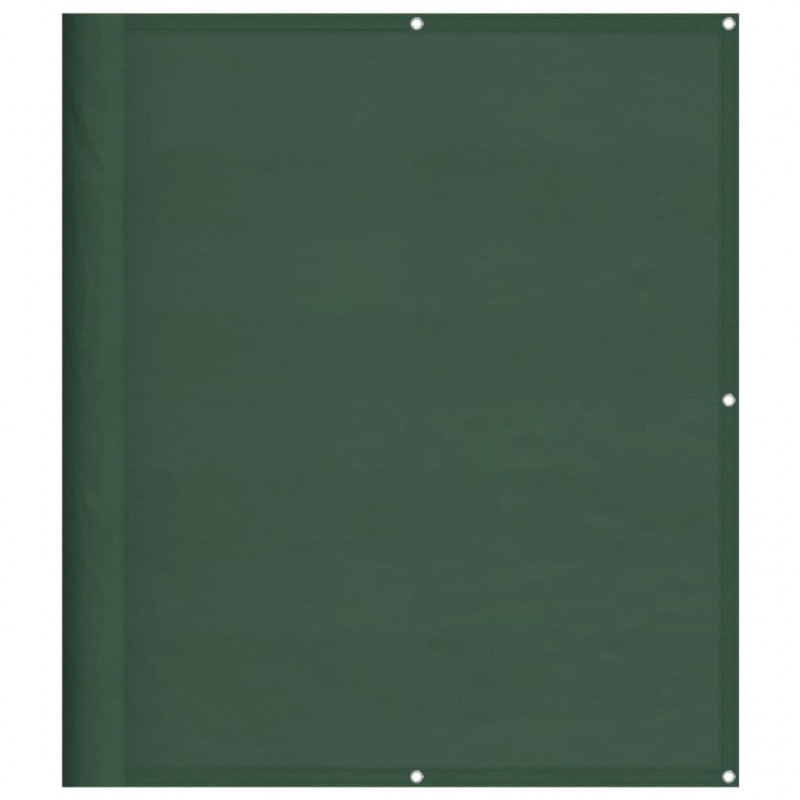Parawan balkonowy ciemnozielony 120x700cm 100% poliester Oxford