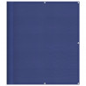 Parawan balkonowy, niebieski, 120x700 cm, 100% poliester Oxford