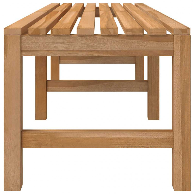 Ławka ogrodowa, 150 cm, lite drewno tekowe
