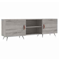 Szafka pod telewizor, szary dąb sonoma, 150x30x50 cm