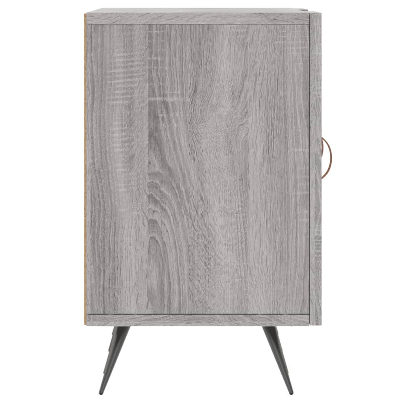 Szafka pod telewizor, szary dąb sonoma, 150x30x50 cm