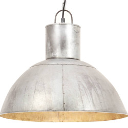 Lampa wisząca, 25 W, kolor srebra, okrągła, 48 cm, E27