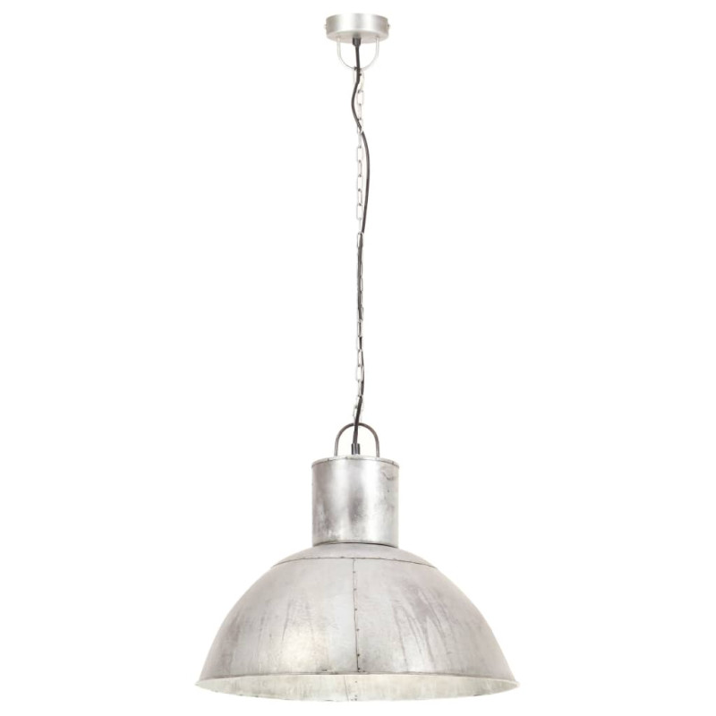 Lampa wisząca, 25 W, kolor srebra, okrągła, 48 cm, E27
