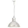 Lampa wisząca, 25 W, kolor srebra, okrągła, 48 cm, E27