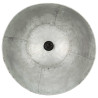 Lampa wisząca, 25 W, kolor srebra, okrągła, 48 cm, E27