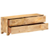 Szafka pod telewizor, lite drewno mango, 110x30x40 cm