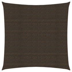Żagiel przeciwsłoneczny, 160 g/m², brązowy, 4,5x4,5 m, HDPE