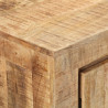 Szafka, 175 x 40 x 75 cm, surowe drewno mango