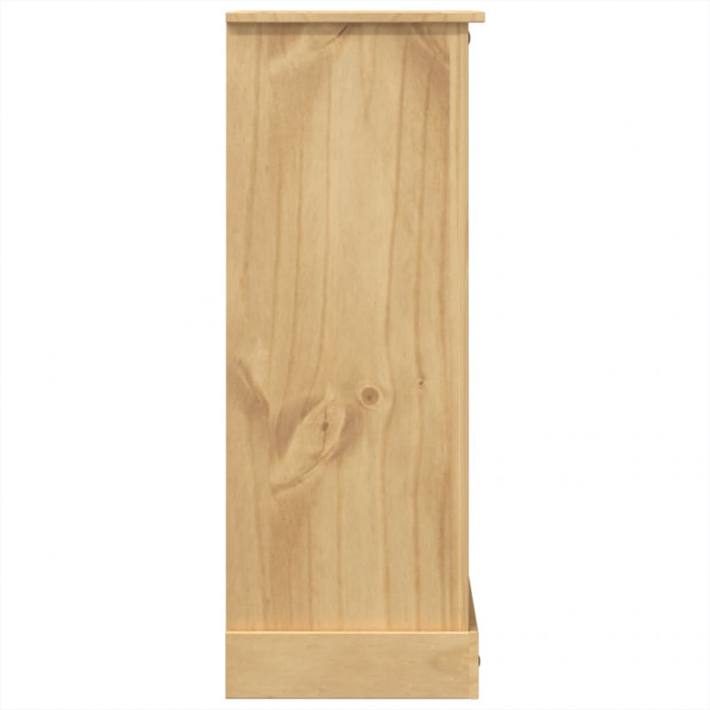 Komoda Corona, 80x43x114 cm, lite drewno sosnowe