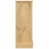 Komoda Corona, 80x43x114 cm, lite drewno sosnowe