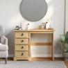 Toaletka Corona, 104x47x75 cm, lite drewno sosnowe