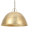 Industrialna lampa wisząca, 25 W, mosiężna, okrągła, 41 cm, E27
