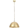 Industrialna lampa wisząca, 25 W, mosiężna, okrągła, 41 cm, E27