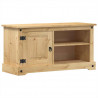 Szafka pod TV Corona, 100x37x52 cm, lite drewno sosnowe