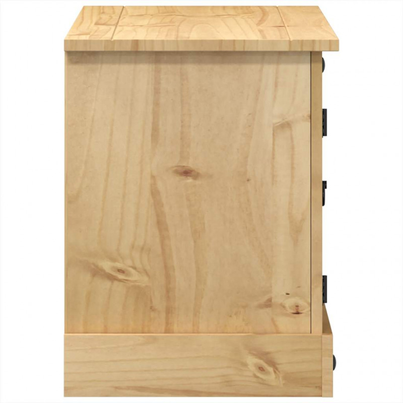 Szafka pod TV Corona, 100x37x52 cm, lite drewno sosnowe