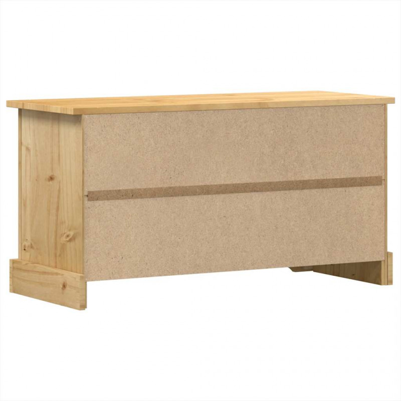 Szafka pod TV Corona, 100x37x52 cm, lite drewno sosnowe