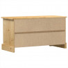 Szafka pod TV Corona, 100x37x52 cm, lite drewno sosnowe