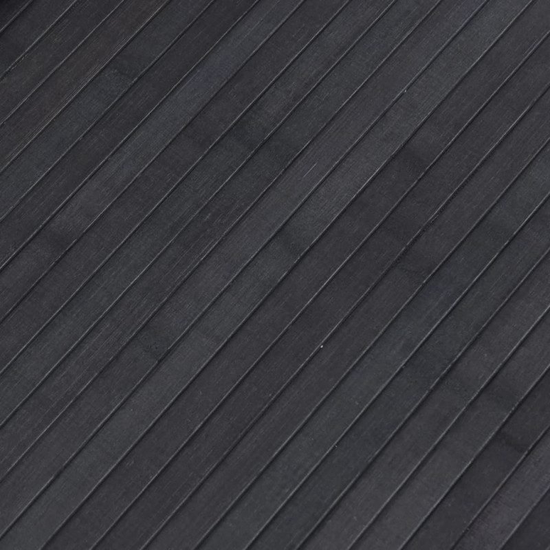 Parawan, szary, 165x400 cm, bambusowy