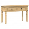 Stolik konsolowy Corona, 115x46x73 cm, lite drewno sosnowe
