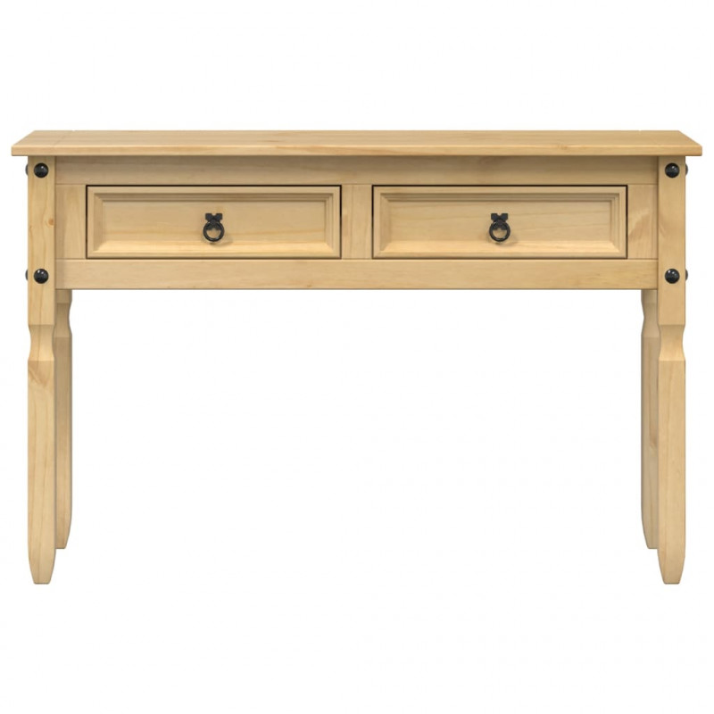 Stolik konsolowy Corona, 115x46x73 cm, lite drewno sosnowe