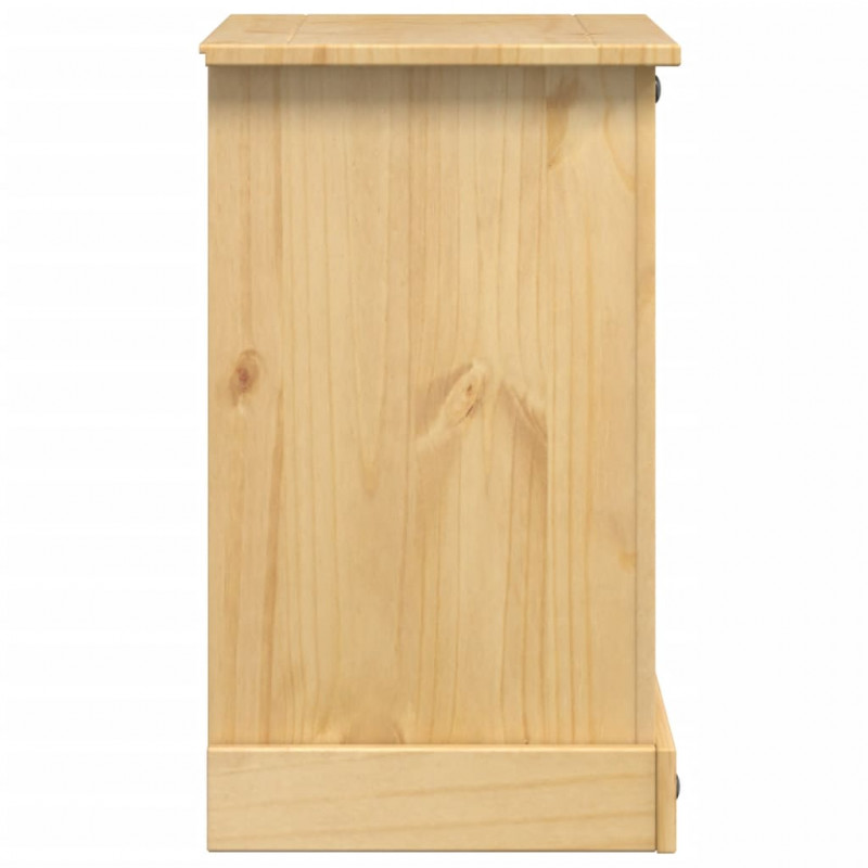 Szafka nocna Corona, 53x39x66 cm, lite drewno sosnowe
