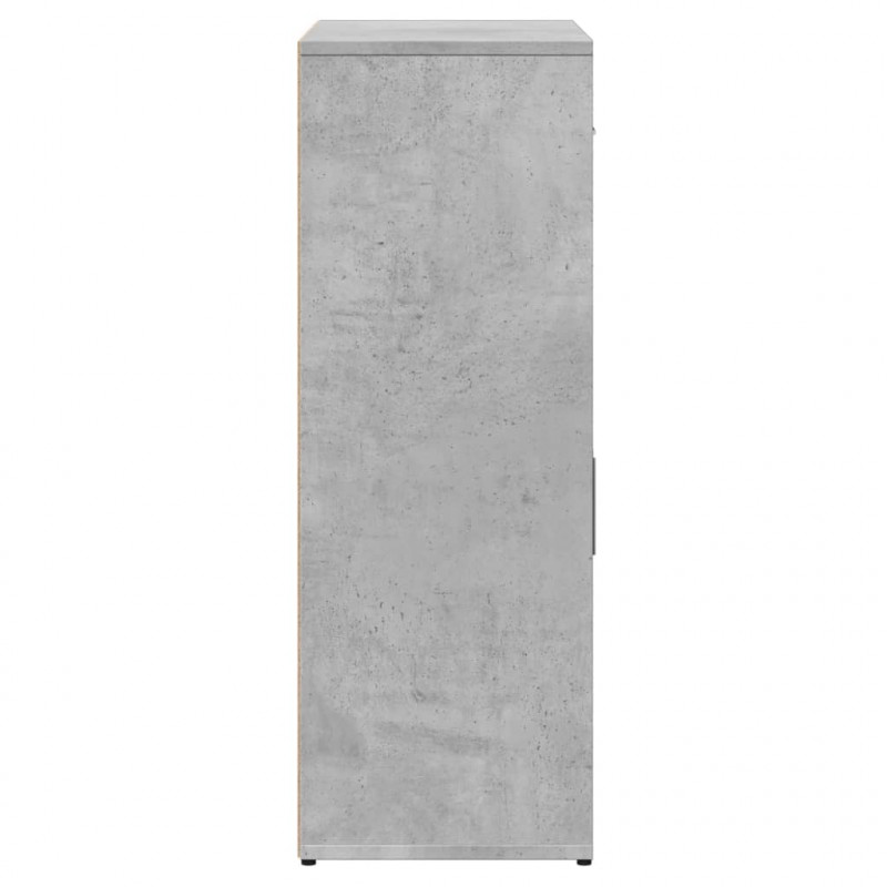 Szafki, 2 szt., szarość betonu, 60x30x84 cm