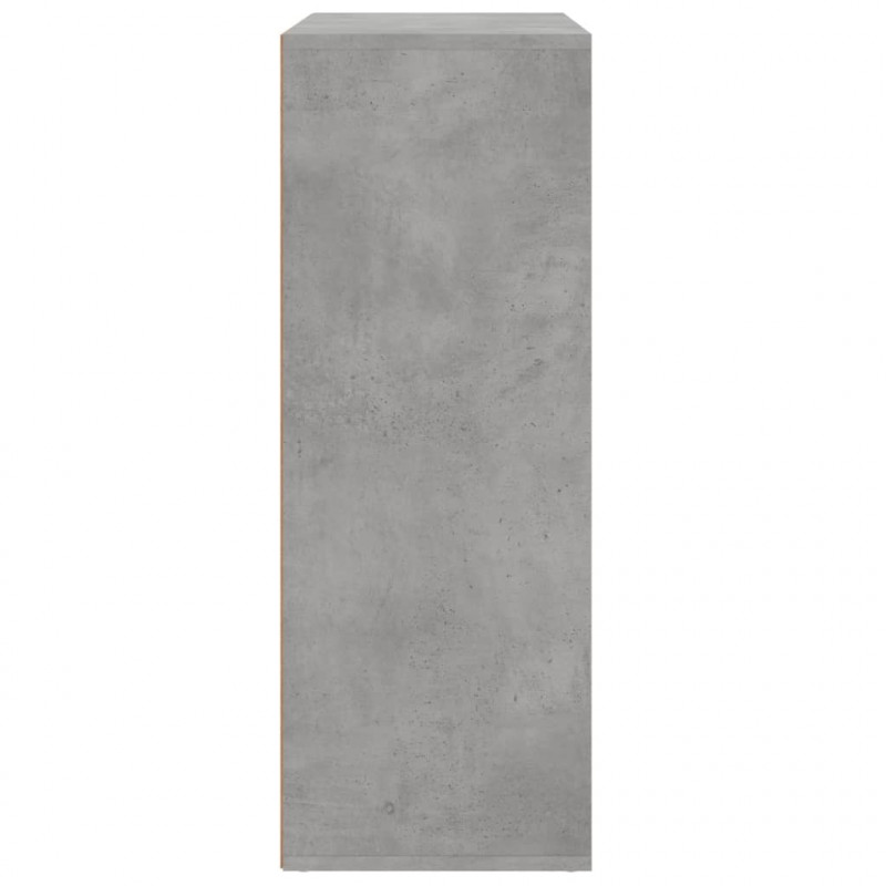 Szafki, 2 szt., szarość betonu, 60x31x84 cm