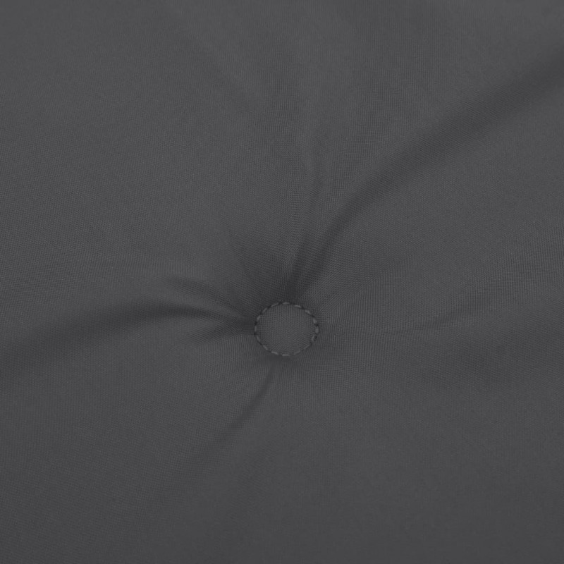 Poduszka na ławkę ogrodową, antracytowy melanż, 150x50x7 cm