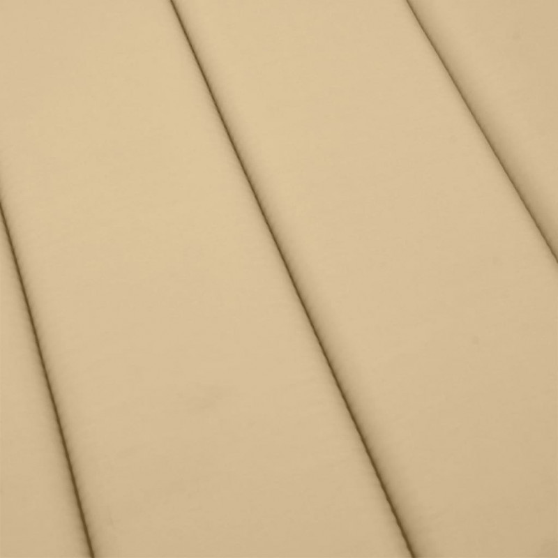 Poduszka na leżak, beżowy melanż, 200x60x4 cm