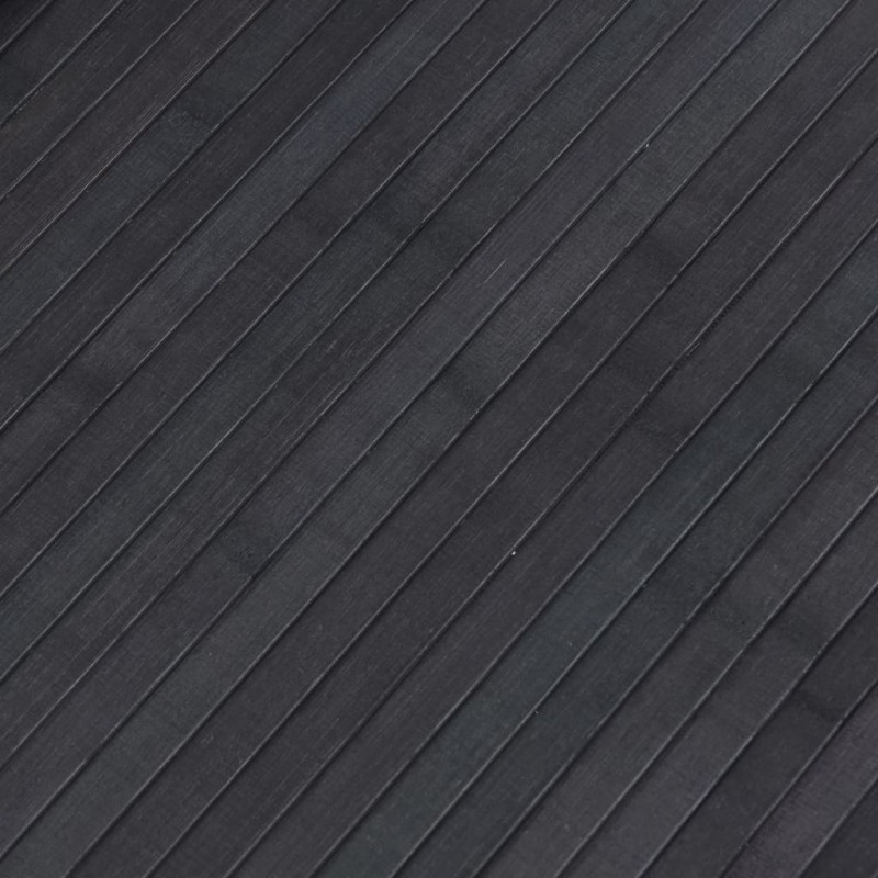 Parawan, szary, 165x600 cm, bambusowy
