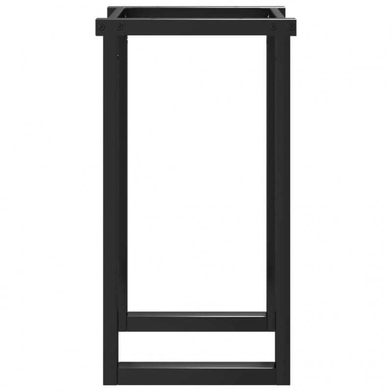 Czworokątne nogi do stołu, 60x50x73 cm, żeliwo