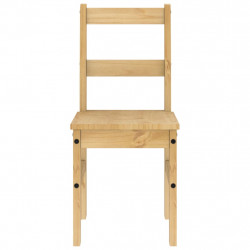 Krzesła stołowe Panama, 2 szt., 40x46x90 cm, drewno sosnowe