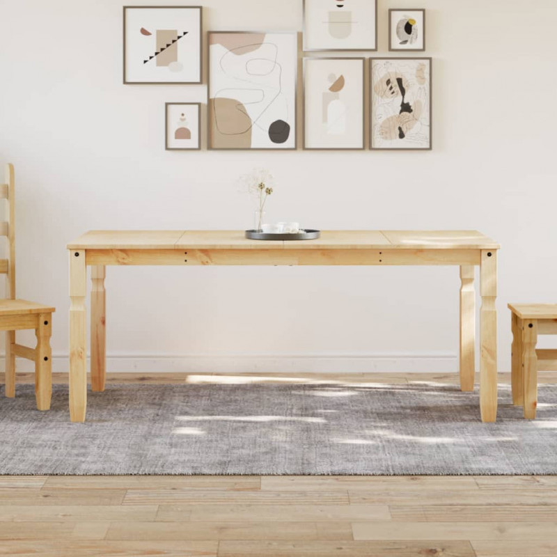 Stół jadalniany Corona, 180x90x75 cm, lite drewno sosnowe