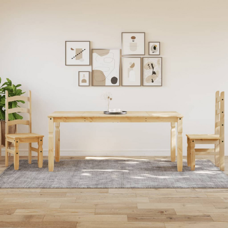 Stół jadalniany Corona, 180x90x75 cm, lite drewno sosnowe