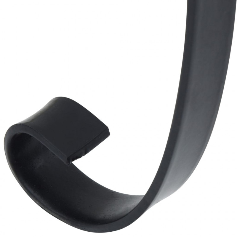 Stojaki na rośliny, 3 szt., czarno-białe, ceramiczne