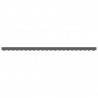 Lambrekin do markizy, antracytowe paski, 5 m