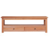 Szafka pod TV, 115x30x40 cm, lite drewno mahoniowe