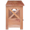 Szafka pod TV, 115x30x40 cm, lite drewno mahoniowe