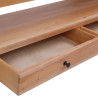 Szafka pod TV, 115x30x40 cm, lite drewno mahoniowe