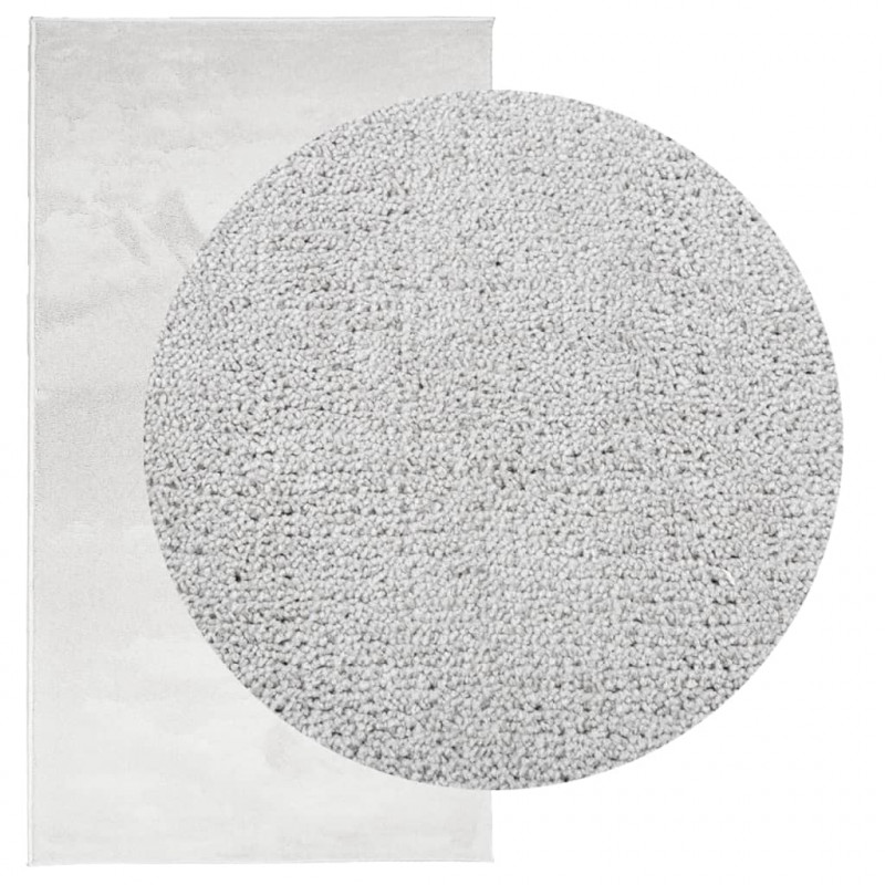Dywan OVIEDO z krótkim włosiem, szary, 80x150 cm