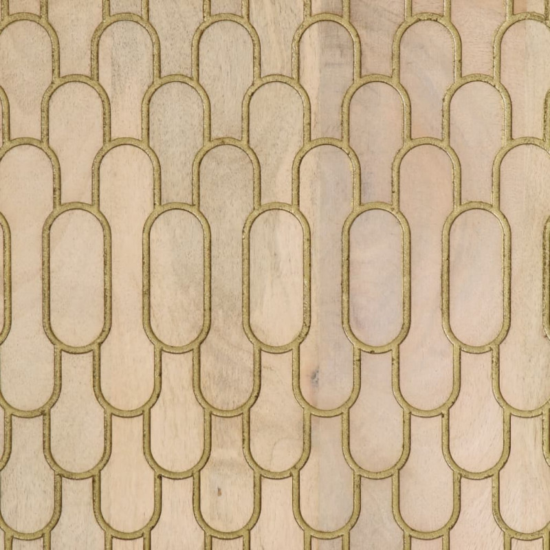 Szafka, 60x33x75 cm, lite drewno mango