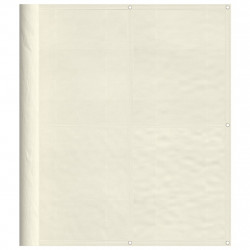 Parawan balkonowy, kremowy, 120x700 cm, 100% poliester Oxford