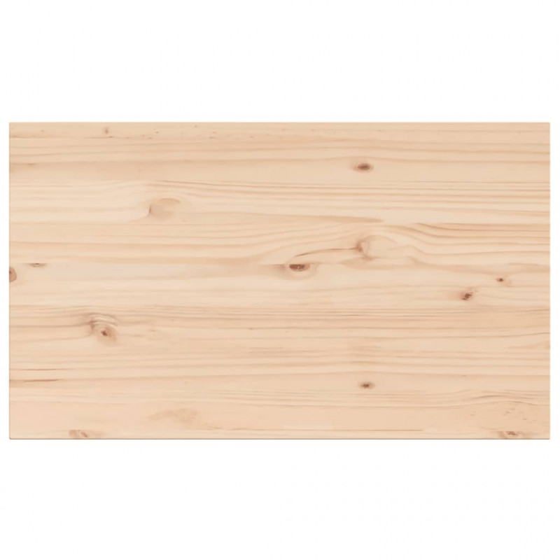 Blaty do stolika, 3 szt., 80x47x2,5 cm, prostokątne, sosnowe