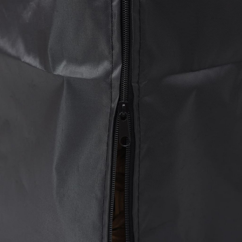 Pokrowiec na grzejnik w kształcie piramidy, czarny, 58x58x228cm