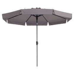 Madison Parasol ogrodowy Flores Luxe, 300 cm, okrągły, taupe