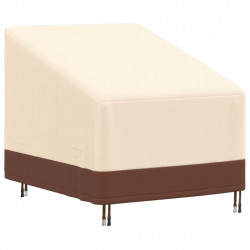Pokrowce na fotele ogrodowe, 2 szt., 79x97x48/74cm, Oxford 600D