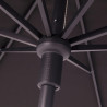 Madison Parasol ogrodowy Flores Luxe, 300 cm, okrągły, taupe