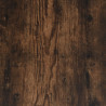Regał na książki/szafka, przydymiony dąb, 50x25x80 cm