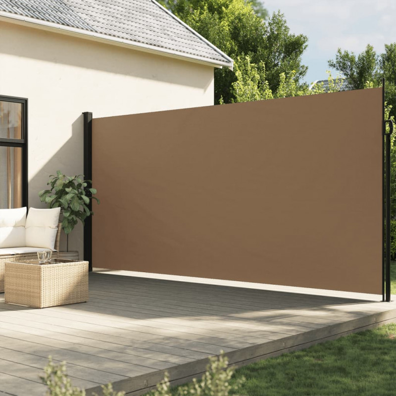 Zwijana markiza boczna, taupe, 220x300 cm
